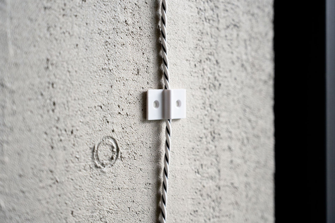 Neat Installation Along Walls and Baseboards