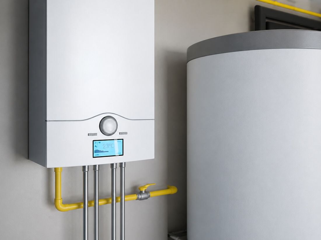 Boiler and heat pump control