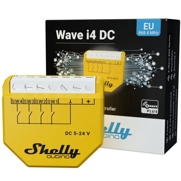 Shelly Wave i4 DC EU LR