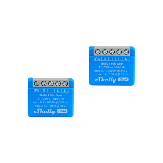 Shelly 1 Mini Gen4 2-pack