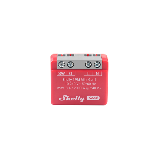 Shelly 1PM Mini Gen4 List