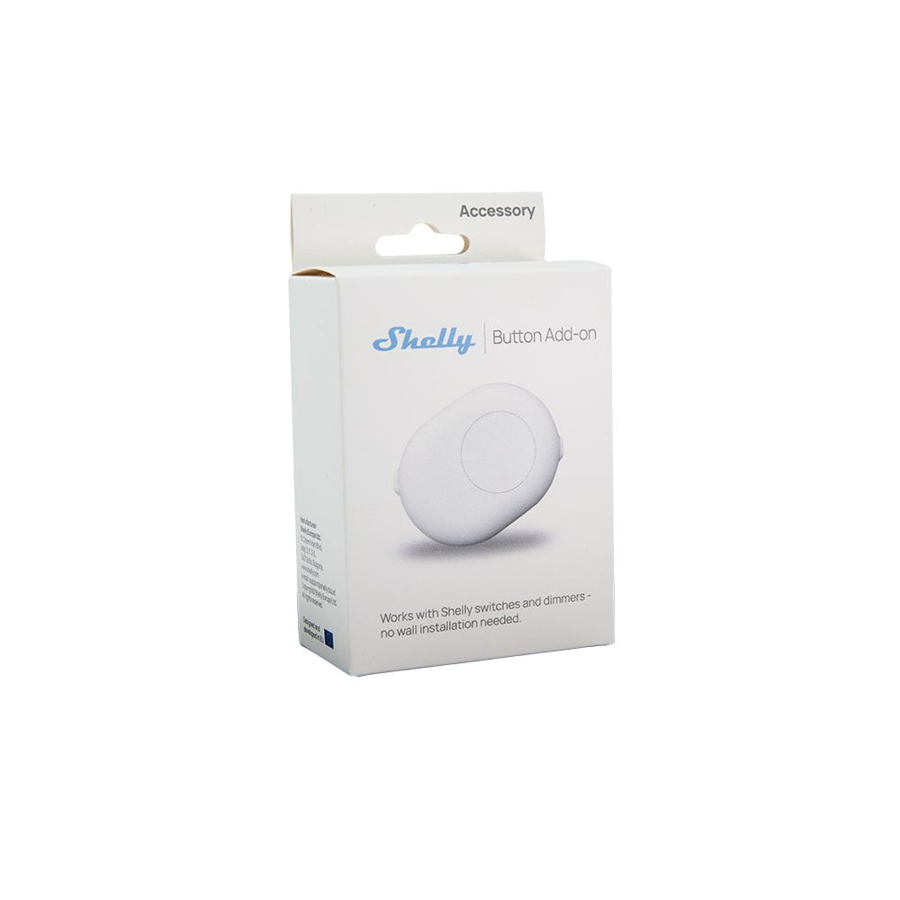 Shelly Button Add-on White