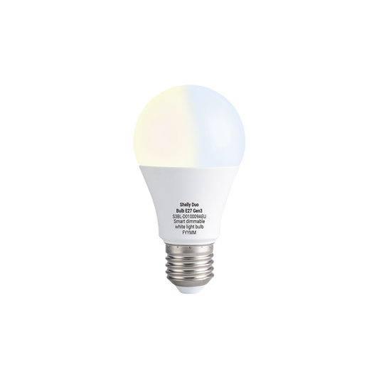 Shelly Duo Bulb E27 Gen3