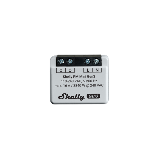 Shelly PM Mini Gen3 List