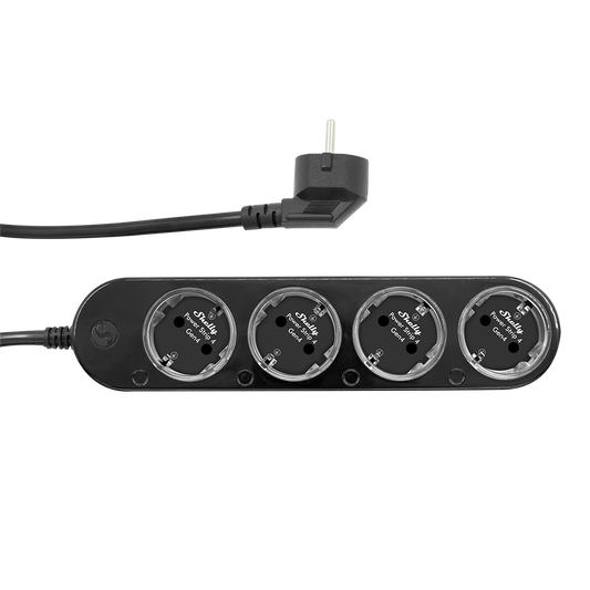 Shelly Power Strip 4 Gen4 Black