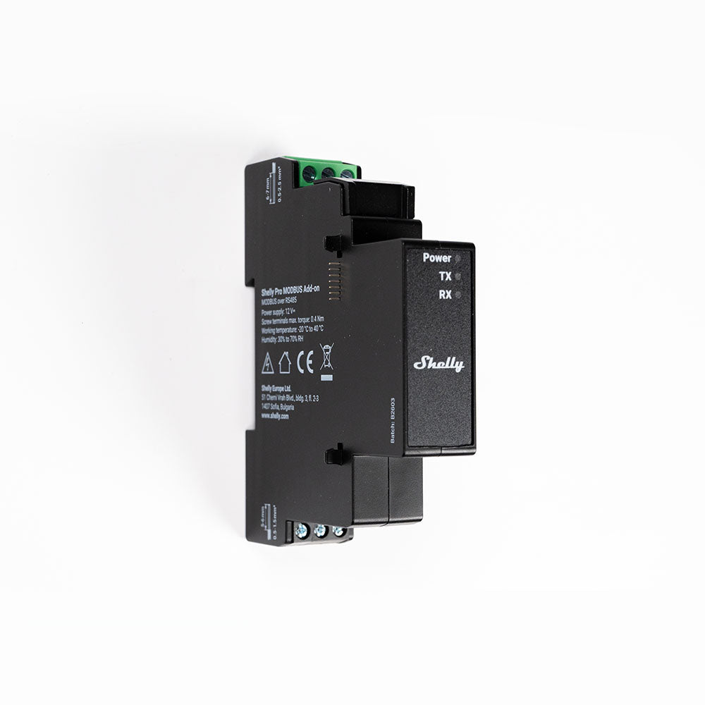 Shelly Pro Modbus Add-on RS485