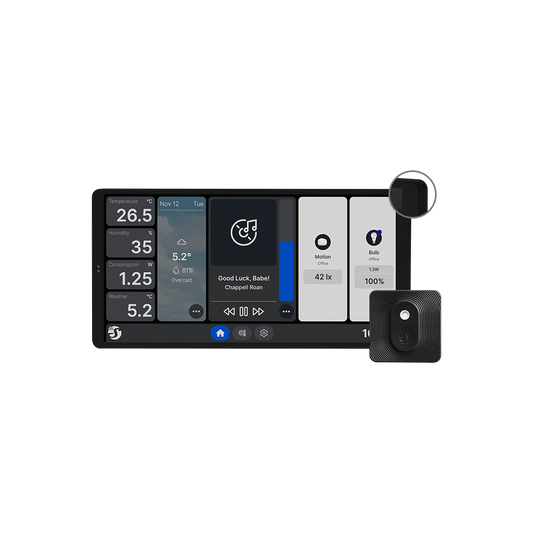 Shelly Wall Display X2(BL)+BLU HT(black)