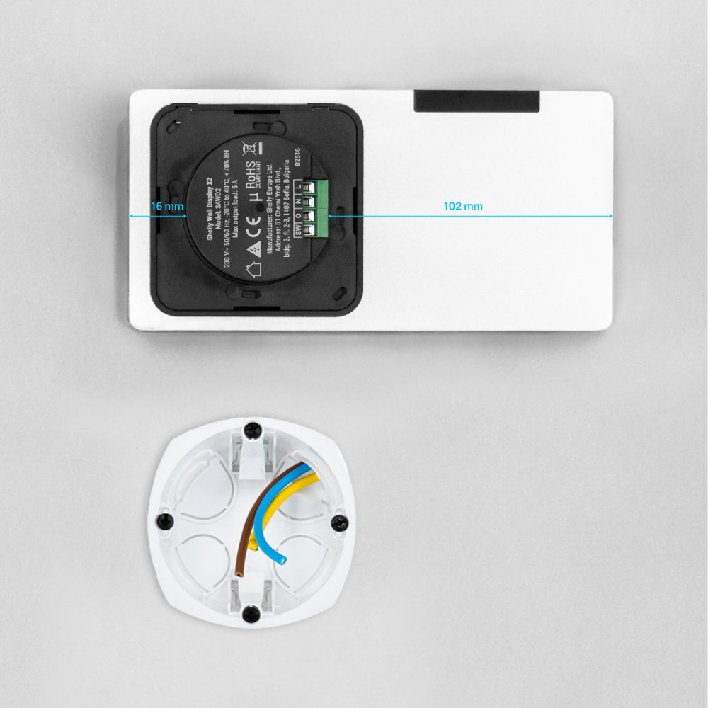 Shelly Wall Display X2 + BLU H&T