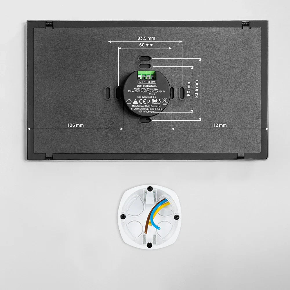 Shelly Wall Display XL Black