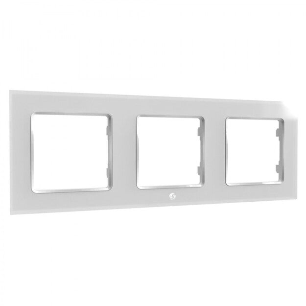 Shelly Frame for Wall Switch White x3