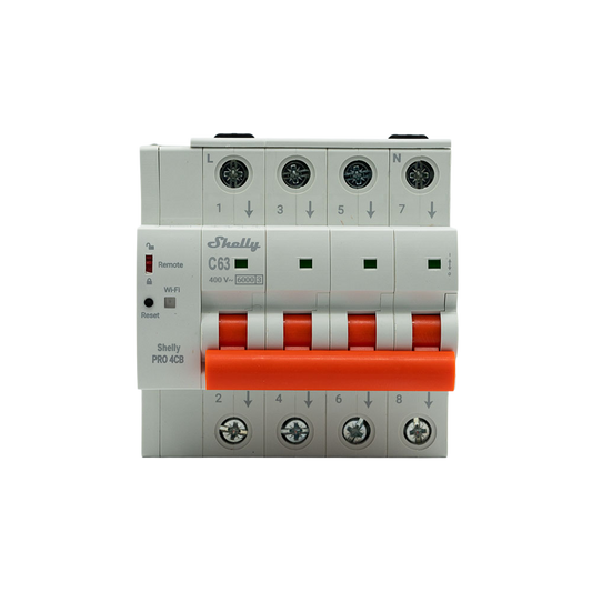 Shelly Pro 4CB C63A
