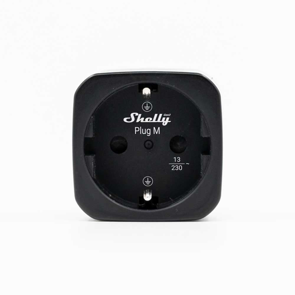 Shelly Plug M Gen3 Black