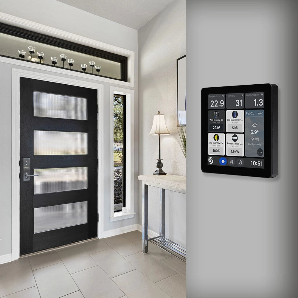 Shelly Wall Display X1i Black