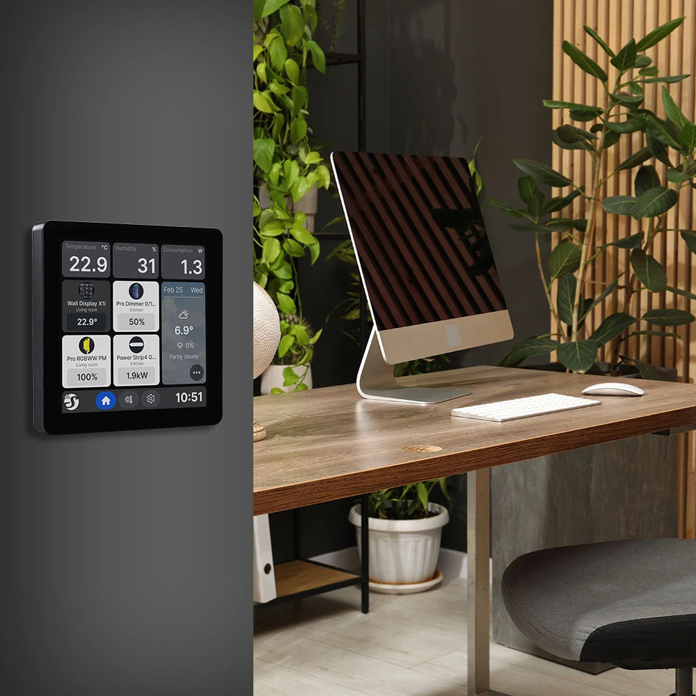 Shelly Wall Display X1i Black