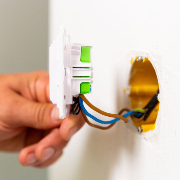 Shelly Wall Switch with 1 Button Black